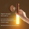 Veilleuse capteur de mouvement veilleuse applique murale Rechargeable applique murale magnétique applique murale en bois pour escaliers de chambre à coucher